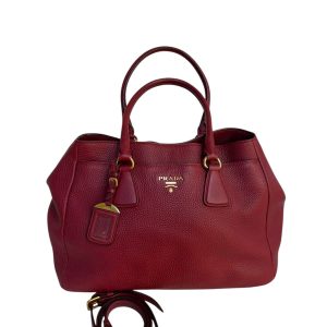 Bolsa Prada Couro Vermelho