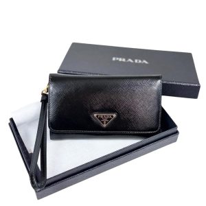 Carteira Clutch Prada Saffiano